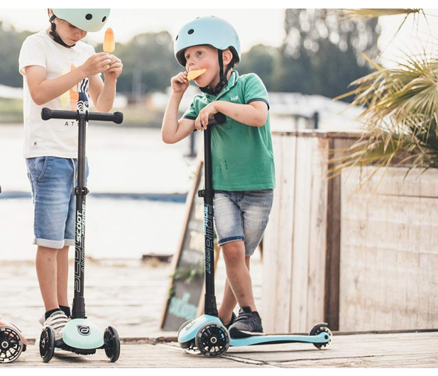 Scoot & Ride Highwaykick 3 LED Hulajnoga Balansowa 3+ Blueberry - 580581 - zdjęcie 6